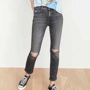 Mother Mid Rise Dazzler Ankle (Open Later wash)